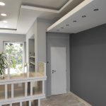 Szobafestés, színhatár képzés